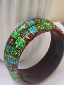 Colorful Ethnic Bangles set of 2