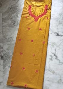 unstitched embroidery full suit piece