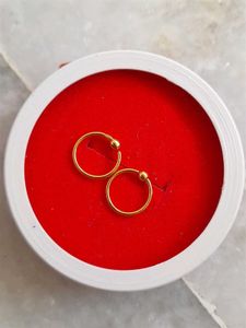 Gold Hoop Earrings