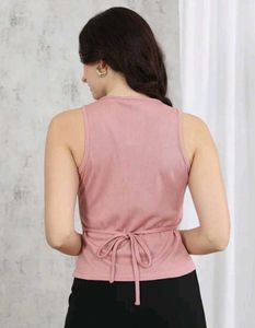🔻 LOWEST - Dusty Rose Ribbed Tank Top
