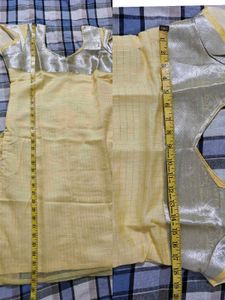 Elegant Red Kurta with Yellow Patiala Pants