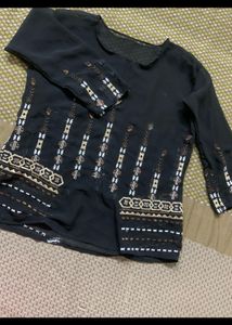 Beautiful Embroidered Georgette Top