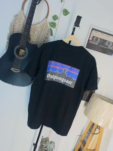 Men's Black Graphic T-Shirt