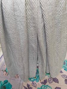 (New)Elegant Silver Dupatta cum Scarf🧣