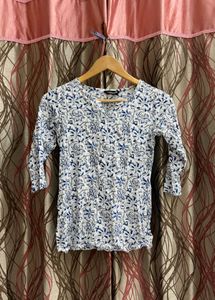 Designer Block Print Short Kurti