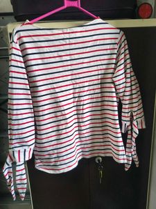 Striped Long Sleeve Top