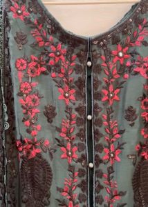 Original Aghanoor Pakistani Floor Length Dress