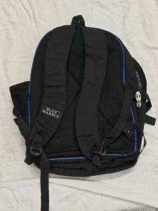 Durable Blue &amp; Black Backpack