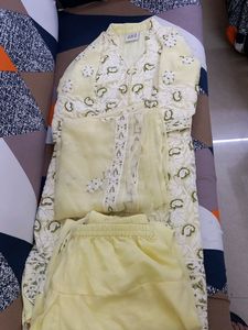 Very Beautiful LUCKNOWI EMBROIDERY Kurta Salwar And DUPATTA SET
