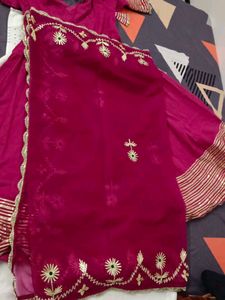 aachho  Pink &amp; GAnarkali  suit .. offers only