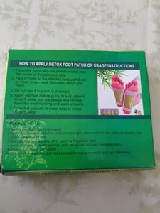 DETOX FOOT PATCHES