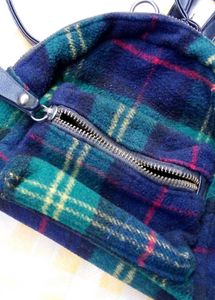Plaid Backpack