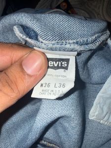 501 Levi’s Blue Denim Jeans
