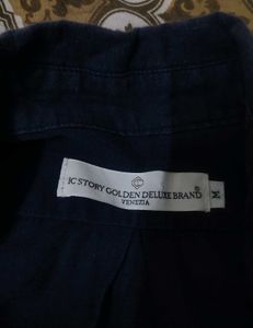 Navy Blue Full Sleeve Casual Shirt