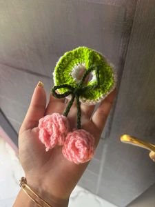 Handmade Crochet Scrunchie
