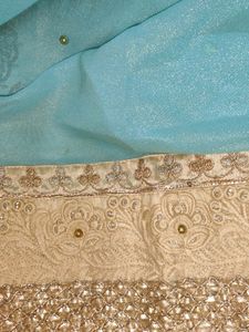 Heavy Work Embroidery And Pearl Wor