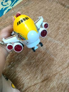 Funny Plane Pull Back-N-Go Toy