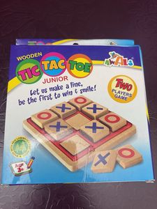 Wooden Tic Tac Toe Junior Game