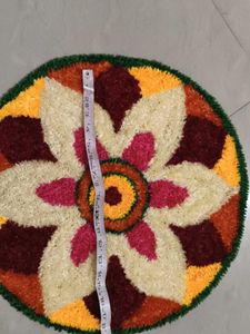 Floral Rangoli Decoration