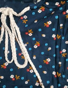 Blue Short Kurti Top