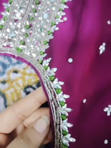 Stunning Pink Embroidered Gown