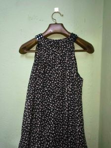 Chic Halter Neck Printed Top