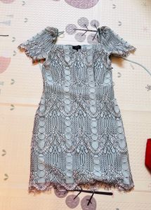Elegant Lace Mini Dress