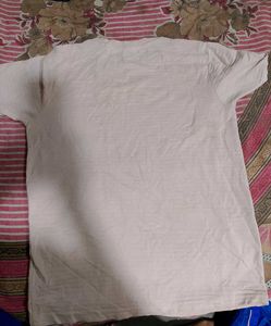 Men's Pink Striped T-Shirt