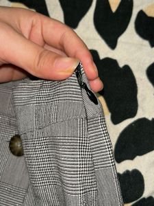 Chic Plaid A-Line Skirt