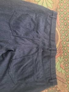Go Colors Navy Blue Leggings