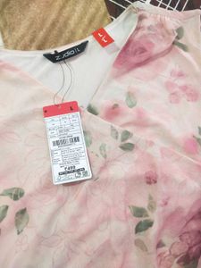 Chic Floral Sleeveless Wrap Top