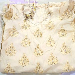 Premium Cotton Linen Material Kurta Set