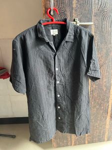 Men's Black Short Sleeve Shirt