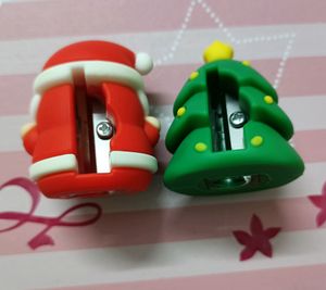 Christmas Tree and Santa Silicon Design Sharpners