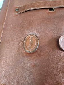 Vintage Brown Genuine Leather bag
