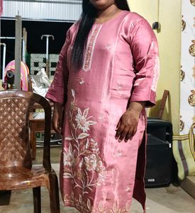 Elegant Pink Ethnic Wear Set
