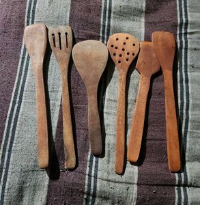 Wooden Kitchen Utensil Set