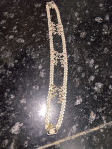 Silver Anklets with Peacock Design