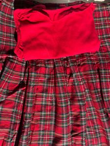 gingham skirt