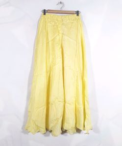 Sunny Yellow Kurti with Teal Trim