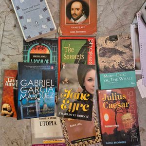 english literature  books bundle
