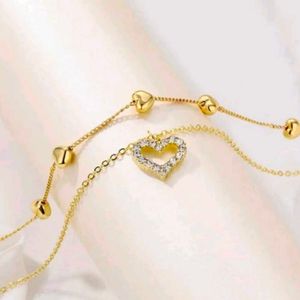 Layered Heart Necklace