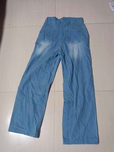 Light Wash Wide Leg Jeans