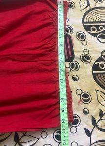 Red dupatta  leggings Set