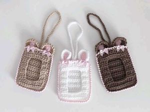Crochet Bear Pouches