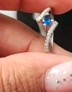 fix price 92.5 silver Elegant Diamond Ring
