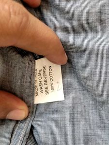 BLACKCOFFEE Grey Patterned Shirt
