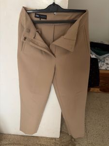 ZARA Beige Tailored Pants