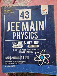 JEE Main Physics Solved Papers Book