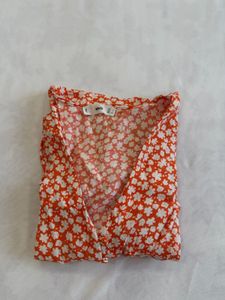 MANGO brand Floral Print to